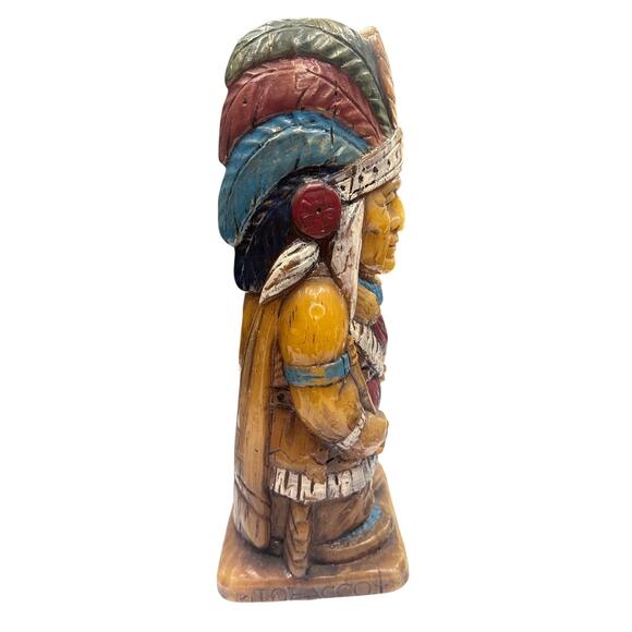 Vintage Candle Native American Figure - Picture 4 of 9